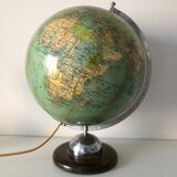 Globe glass 45 cm Dietrich Reimer vintage 1961