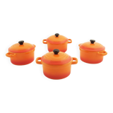 Set of ceramic ramekins, Danish design, 1970s, production: Denmark