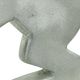La Linea Osvaldo Cavandoli Design Bookend Metal