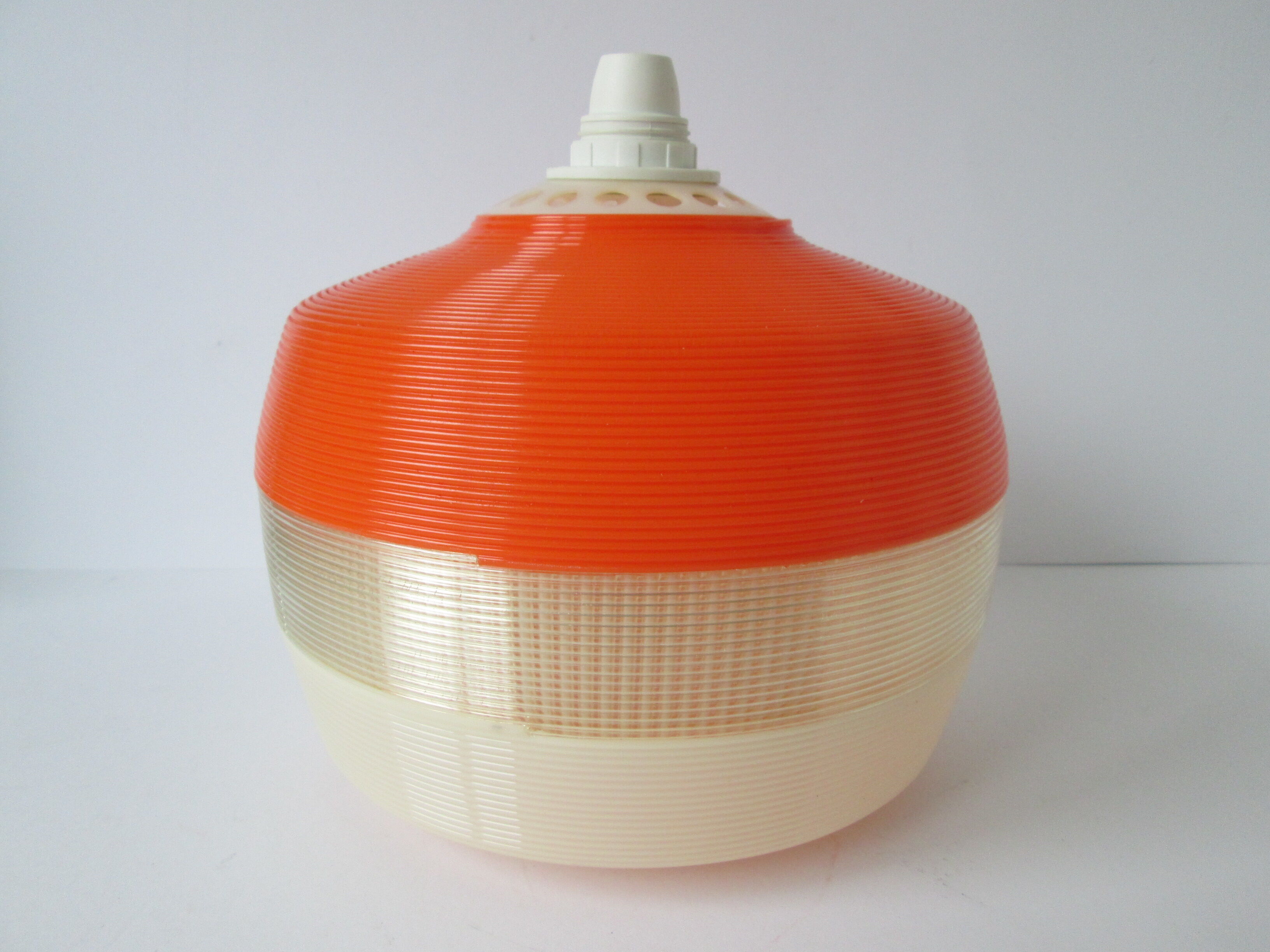 1960s original vintage pendant spaghetti lamp in 3 colours  designed by Yasha Heifetz for Rotaflex