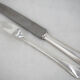 Christofle America, Art Deco, 2-piece silver-plated carving set.