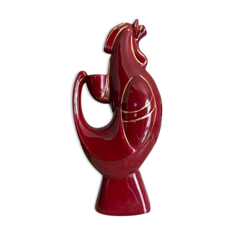 Carafe en forme de coq