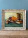 Oil on Isorel, still life