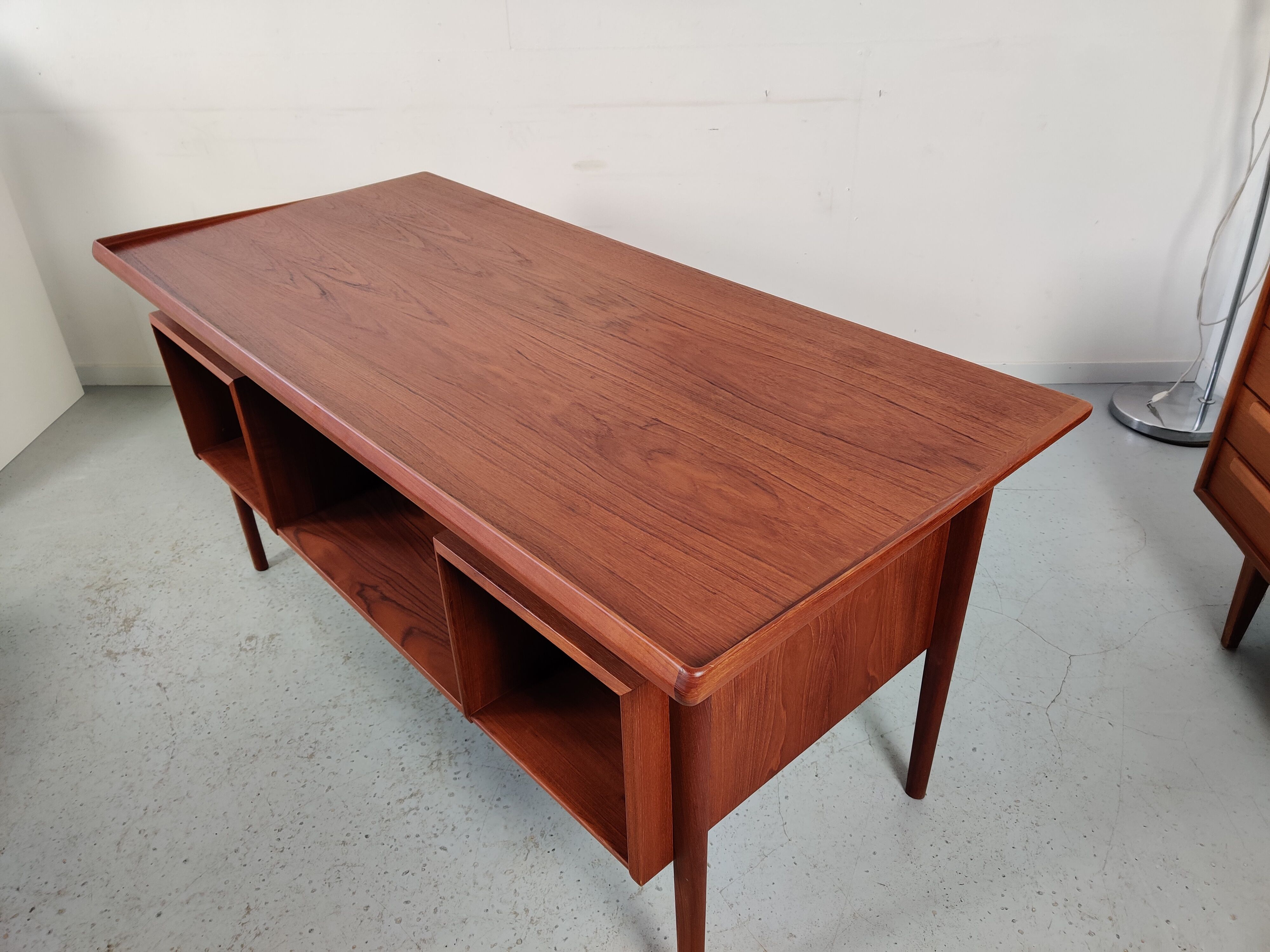 Teak office by Peter Lovig Nielsen, Denmark 60/70