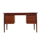 Teak desk, Danish design, 1960s, production: Denmark