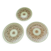 lot de 3 assiettes