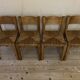 set of 4 chairs model "Meribel" by Charlotte Perriand