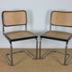 Paire de chaises Marcel Breuer B32