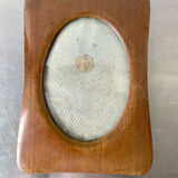 Cadre en bois dimensions 20 cm x 14,5 cm Verre convexe