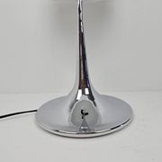 Mushroom Table Lamp in Chrome, Italy 1970's