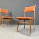 Mid century Italian dining chairs, 1950s