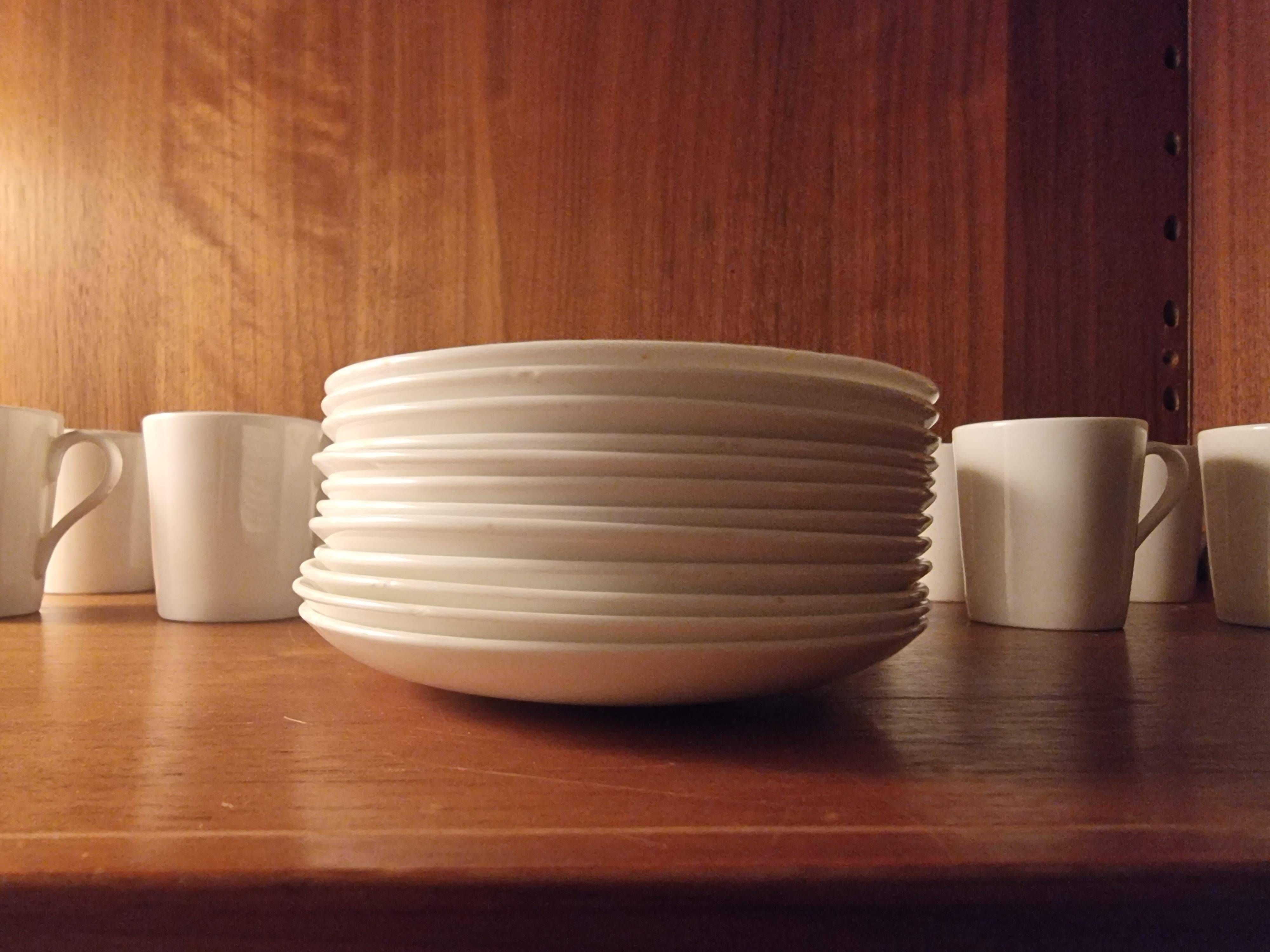 Stig Lindberg, 10 porcelain espresso cups from Gustavsberg, Scandinavian Modern.