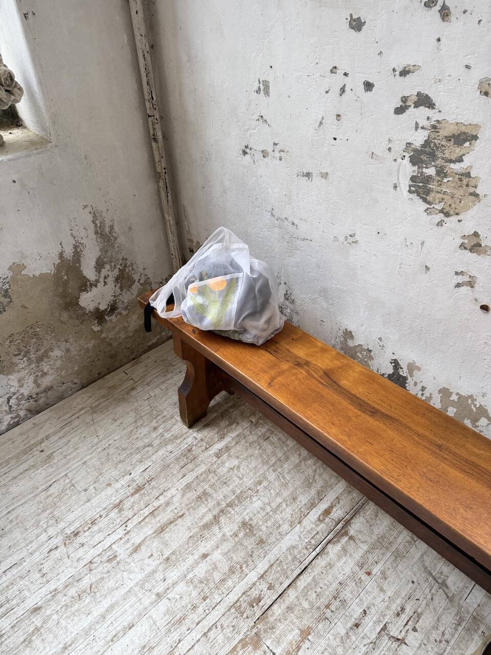 Walnut bench 1900 175cm