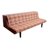 Canapé-lit pliant de style scandinave, années 1970, Tchécoslovaquie