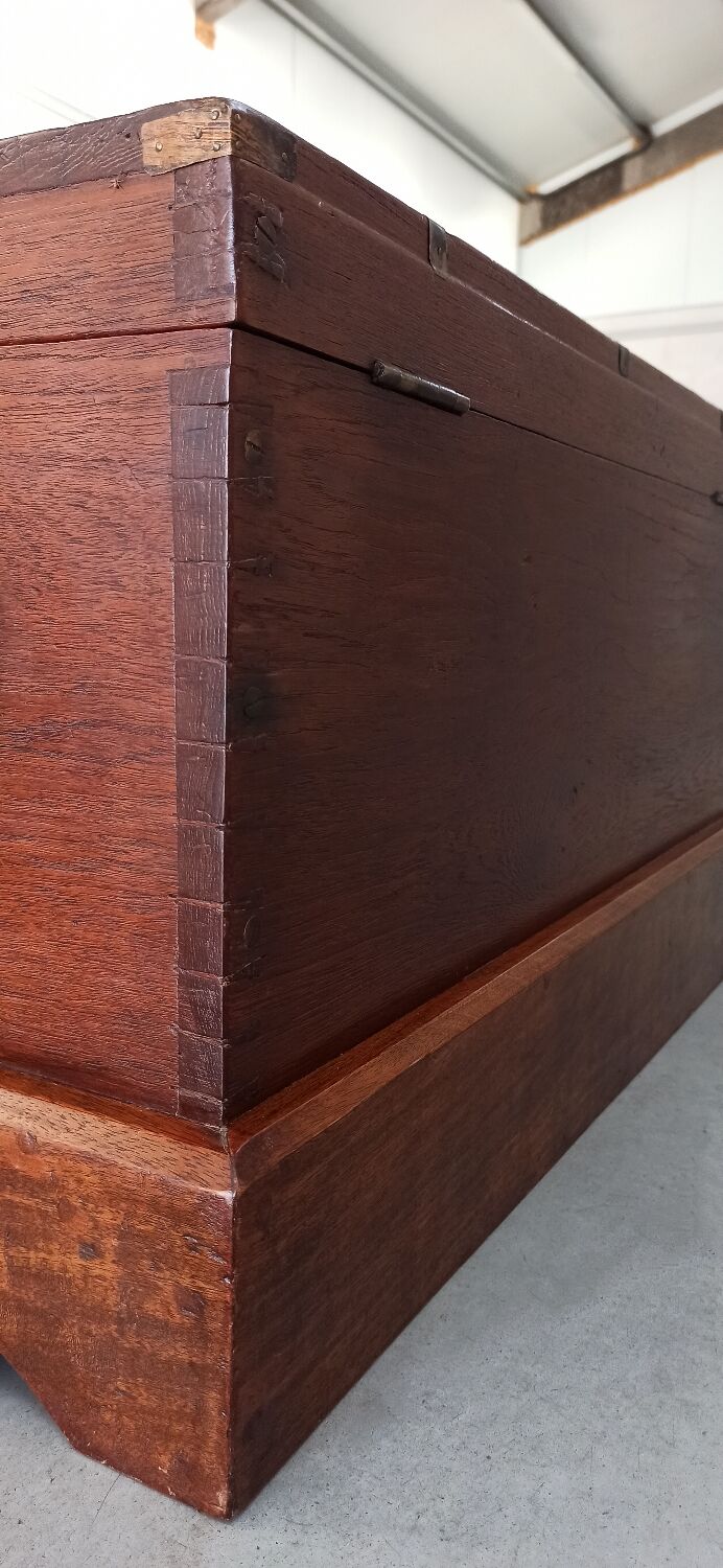 Vintage chest in exotic wood