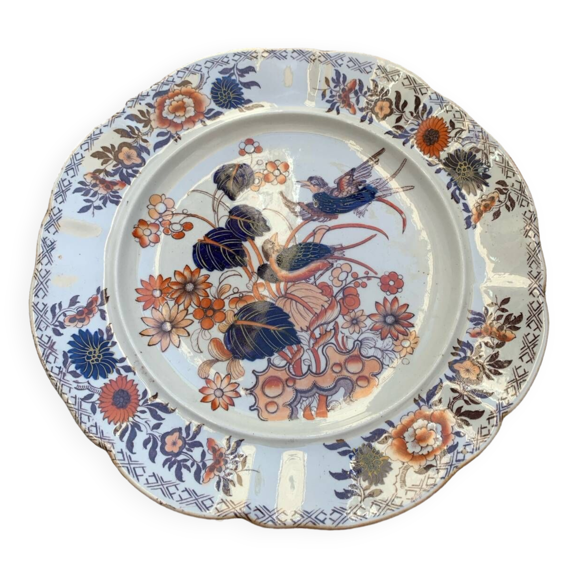 Ironstone Mason's Porcelain Plate