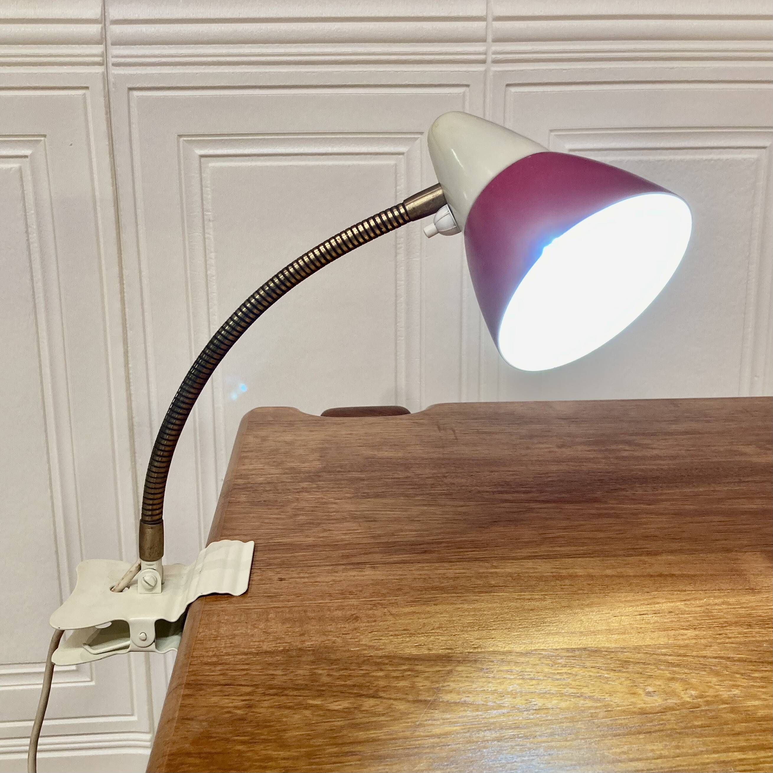 Modular clip-on applique Scandinavian design 1950.