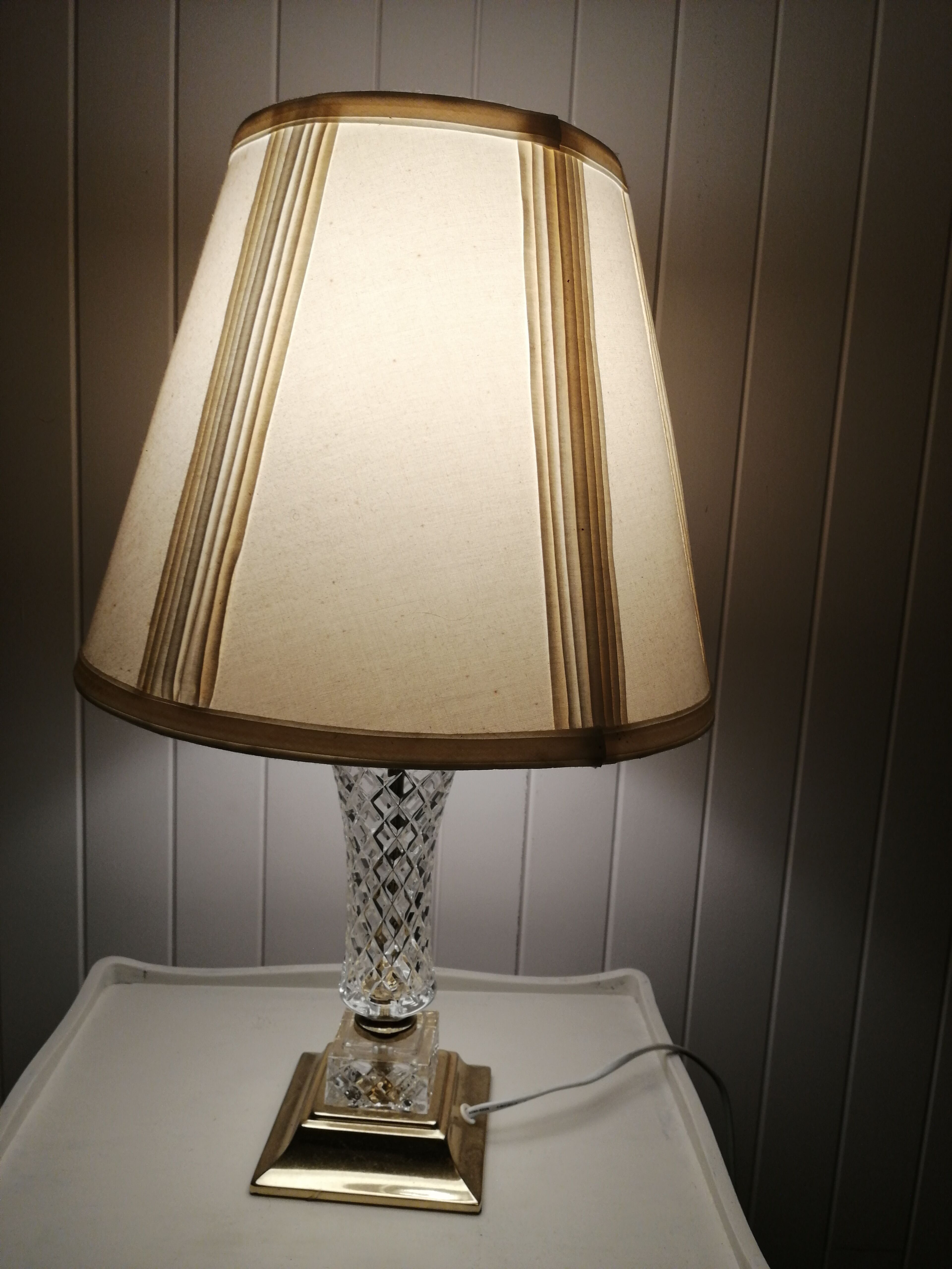 Vintage bedside lamp