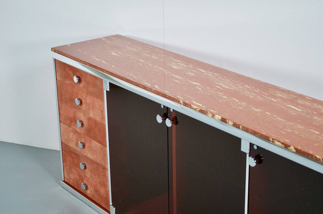 Sideboard by Guido Faleschini, 1970s, Mariani Italia publisher