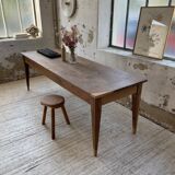 Oak farmhouse table