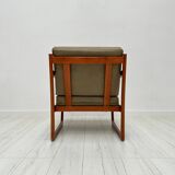 1/2 '60s vintage Danish teak armchair FD 130 by Peter Hvidt & Orla Mølgaard-Nielsen for France & Daverkosen