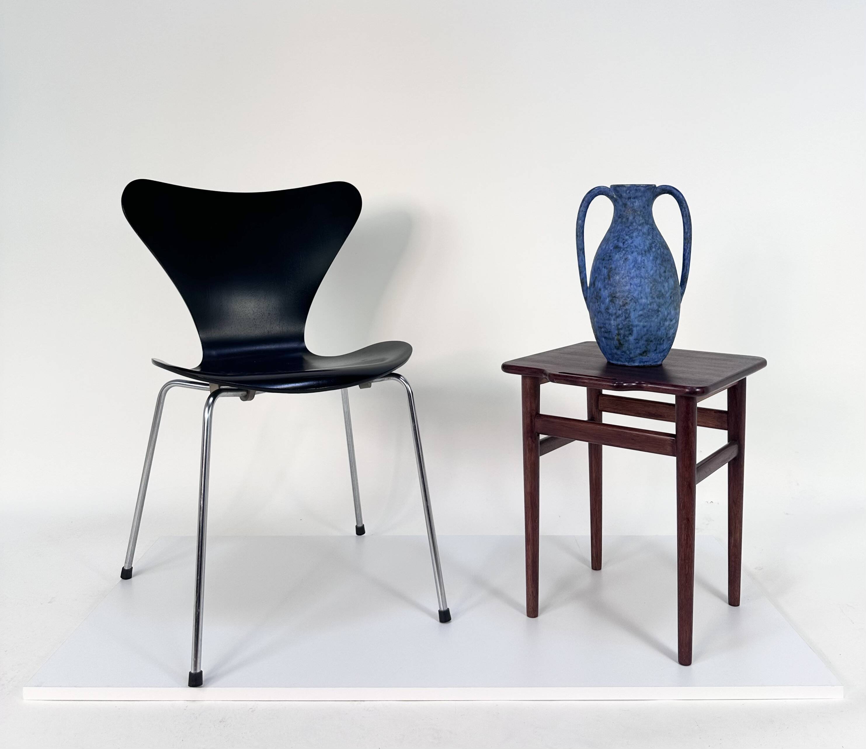 Studio ceramic art amphora vase by Werner Lehr, from Keitum Sylt, Germany, 1960s