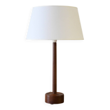 1950s/60s Danish teak turned table lamp