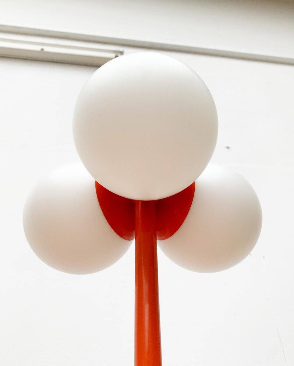 German table lamp from the mid-century space age by Kaiser Idell / Kaiser Leuchten.