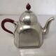 Cosi Tabellini Century 24 Pewter And Red Bakelite Tea And Coffee Service