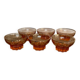 6 Rosaline champagne glasses