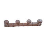 Portemanteau ancien bois imitation bambou