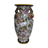 Vase en faïence craquelée