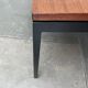 Table d'appoint canapé minimaliste en teck du milieu du siècle par Florence Knoll pour Knoll International, années 1950