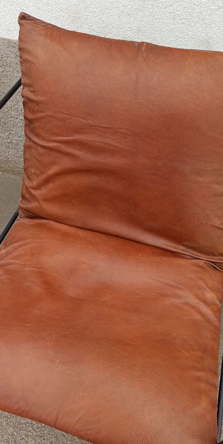 Leather armchair