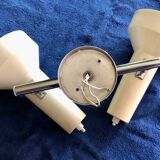 Wall light. Double spotlights, all metal, 1970s