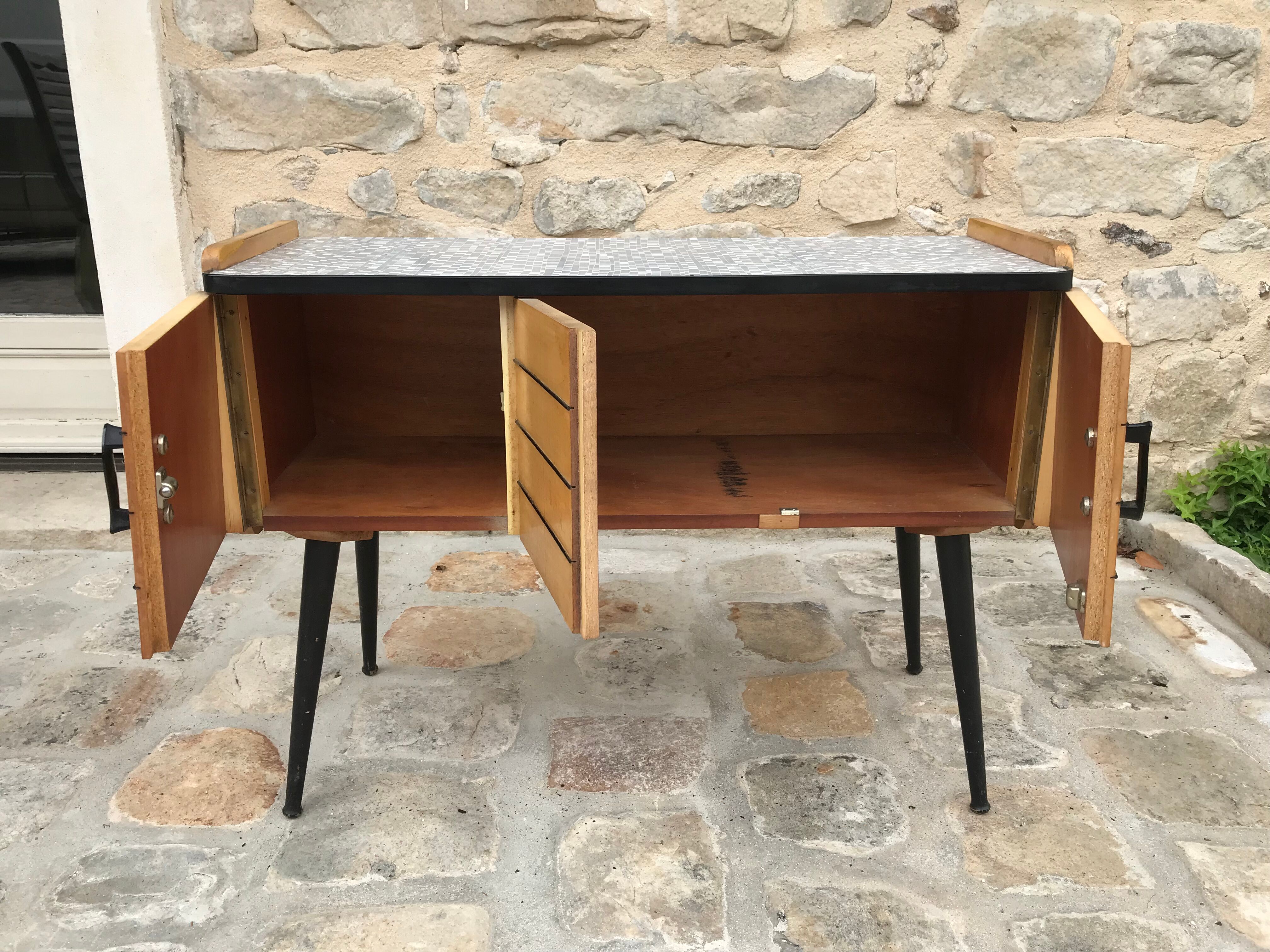 Small buffet TV cabinet 60s