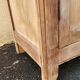 Old Parisian furniture with two doors, raw sanded.