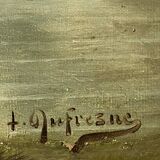 Pair of oils on canvas