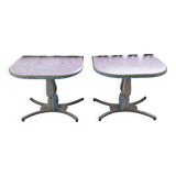 Modular Center Table in Two Consoles