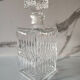 Cut glass whisky decanter