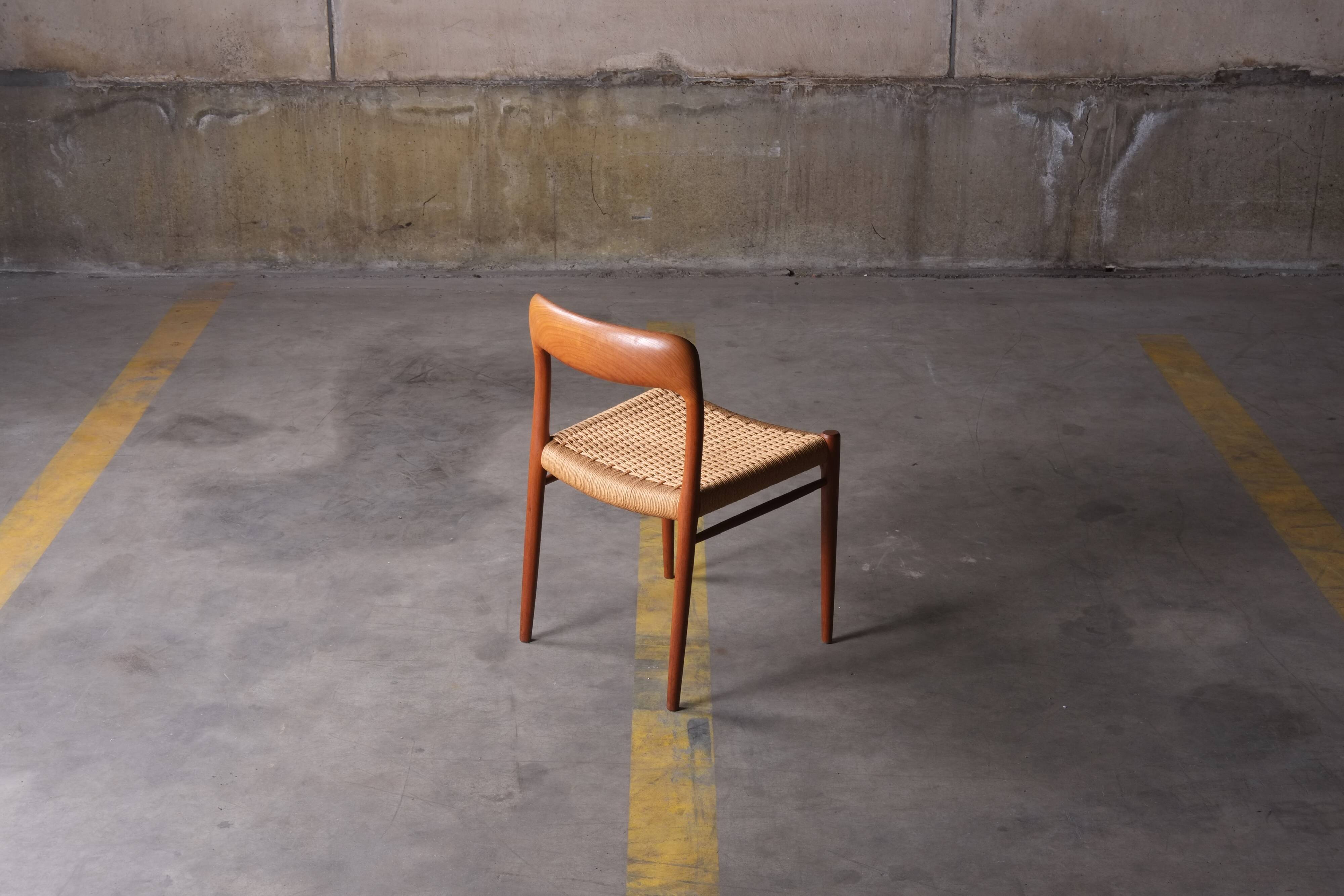 Niels O. Møller model 75 dining chair