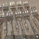 12 silver-plated metal cake forks, Ercuis Russian model.