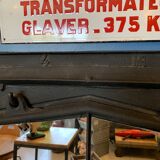 Industrial snuffbox mirror - 77x57cm