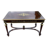 Table bureau en marqueterie Napoleon III