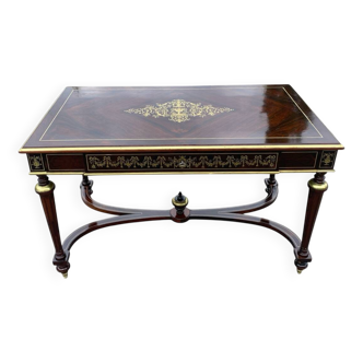 Napoleon III marquetry desk table