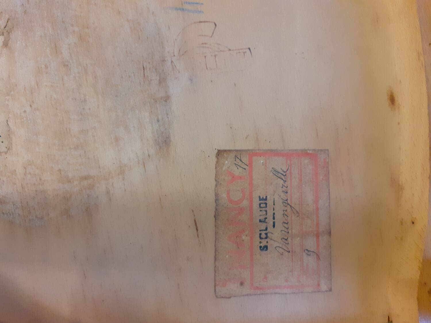 Set of 6 luterma "banana" chairs