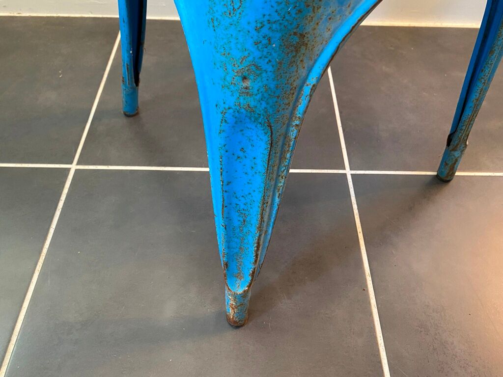 Metal chair tolix by Xavier Pauchard 1950