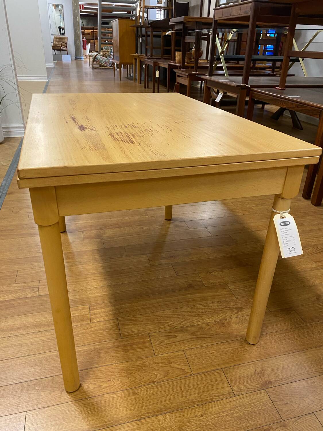 Scandinavian oak coffee table, Børge Mogensen, Denmark, 196O