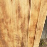 Parisian wardrobe wood in the rough "skirts"