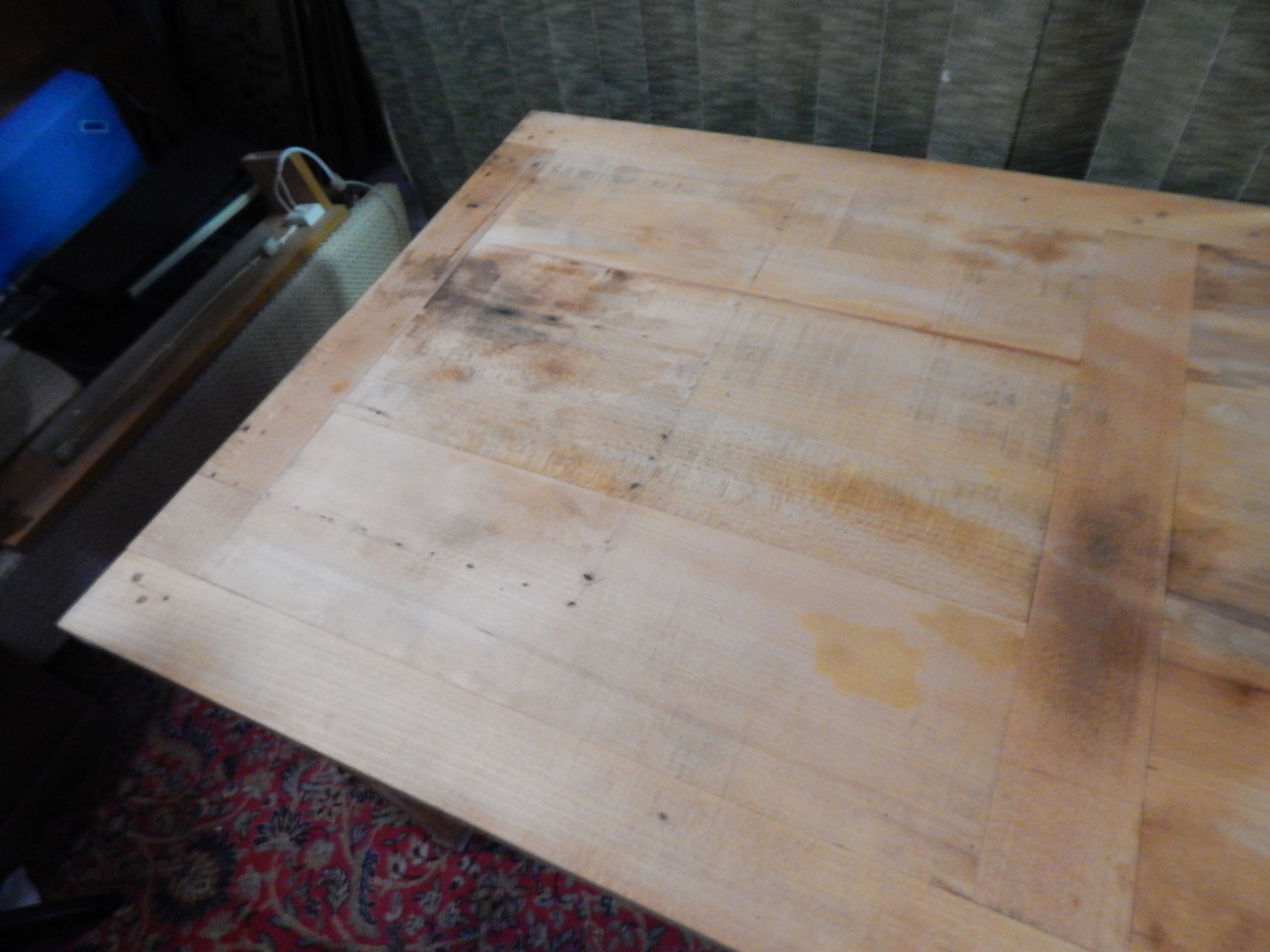Old office farm table